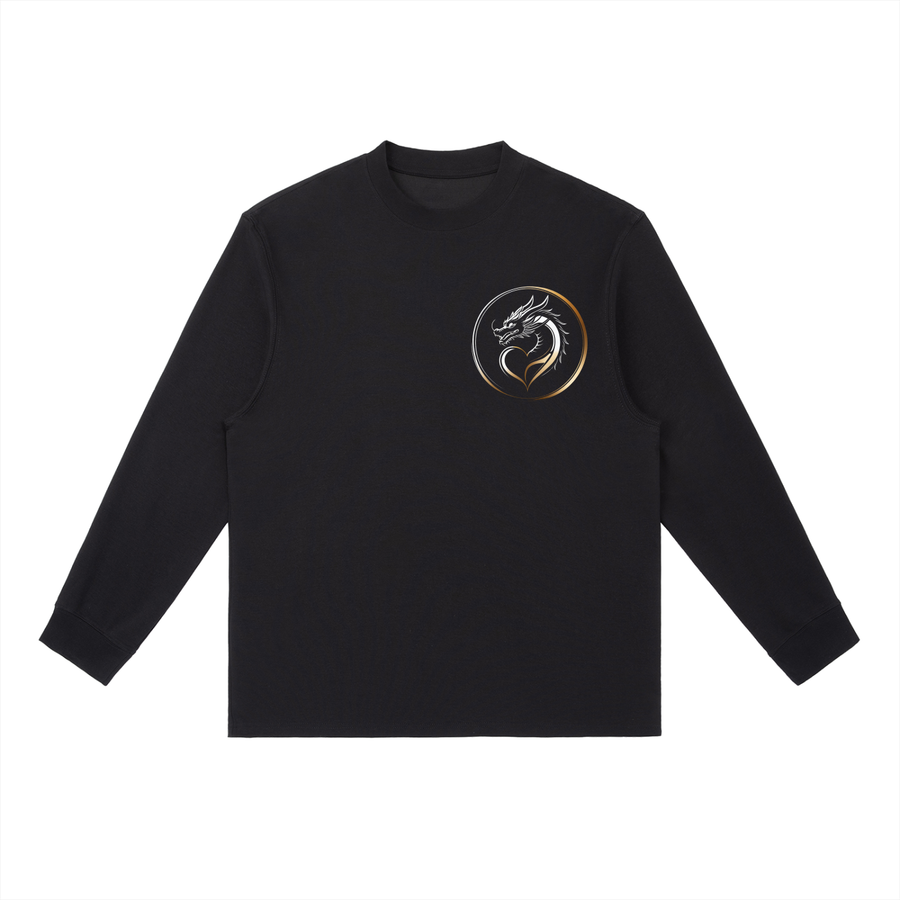 Men's Dragon Heart Long-Sleeve Crewneck